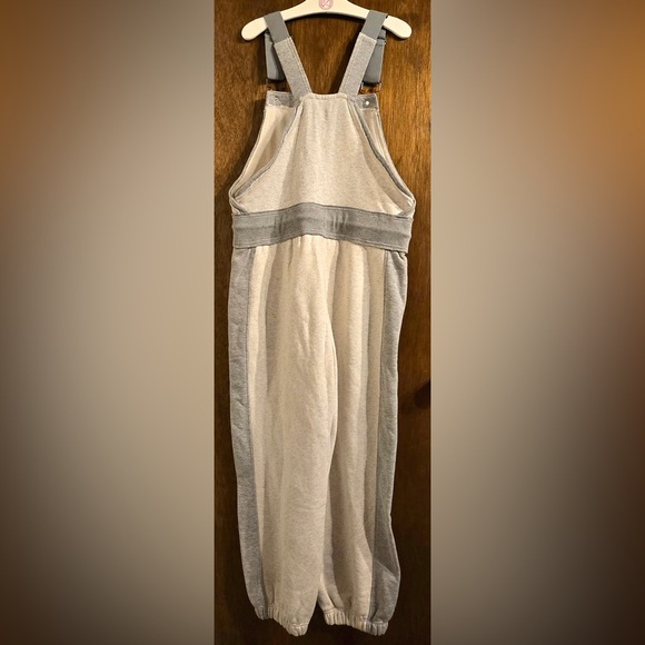 Free People Movement “Making It Overalls” Small NWT Gray - Picture 2 of 6